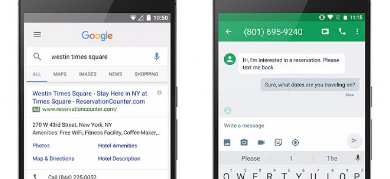 Google AdWords Introduces ‘Click to Message’ Ad Extension